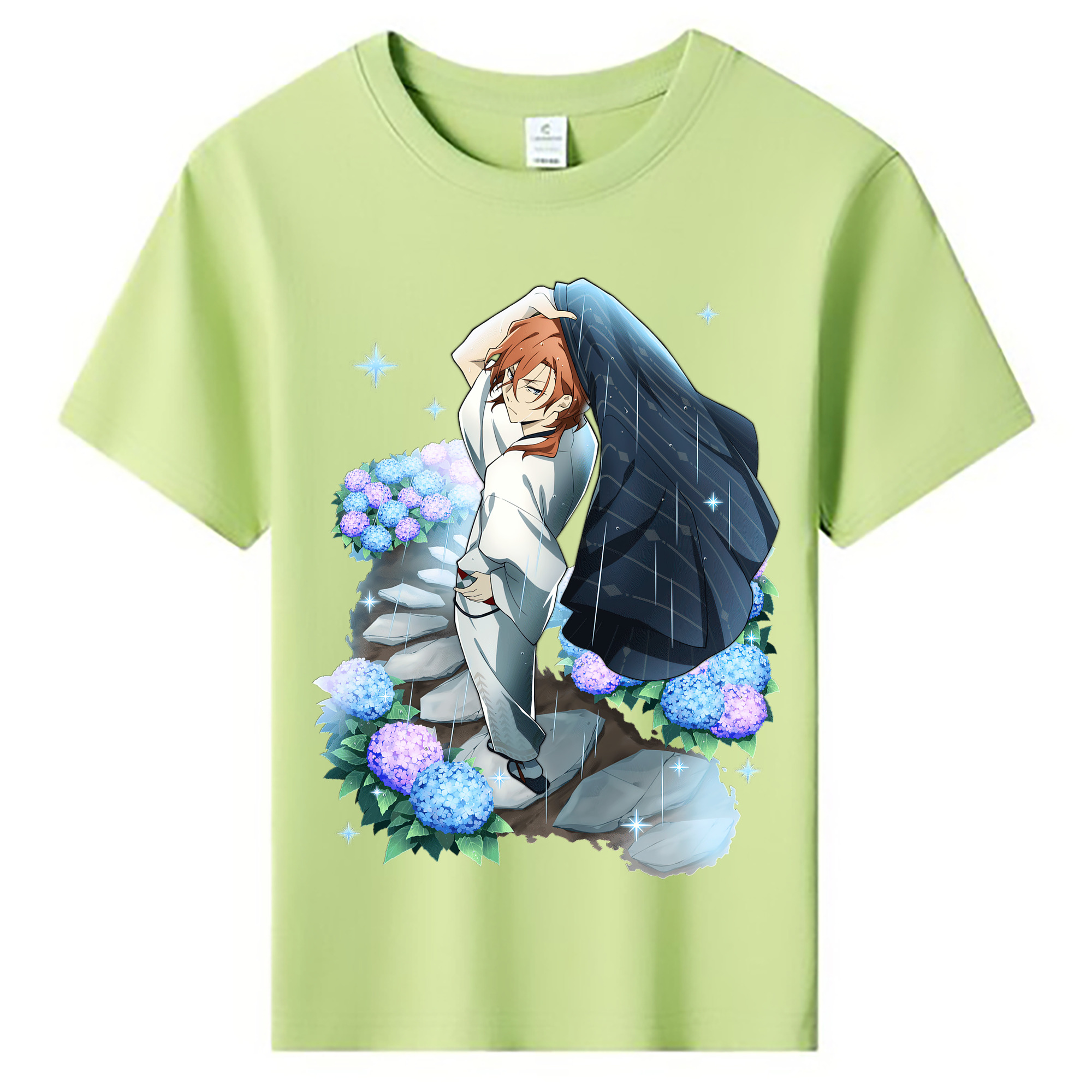 （画像用） 文豪ストレイドッグス Bungo Stray Dogs 綿100％キッズTシャツ（フロントプリント）